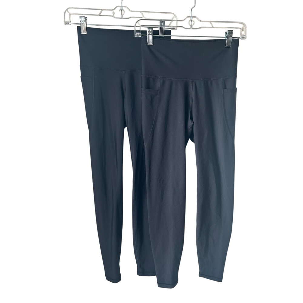 Bundle of 2 Old Navy Black Leggings - Small